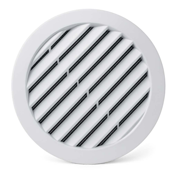 Slika Ventilaciona rešetka Ø120 sa zaštitnom mrežom V-04120